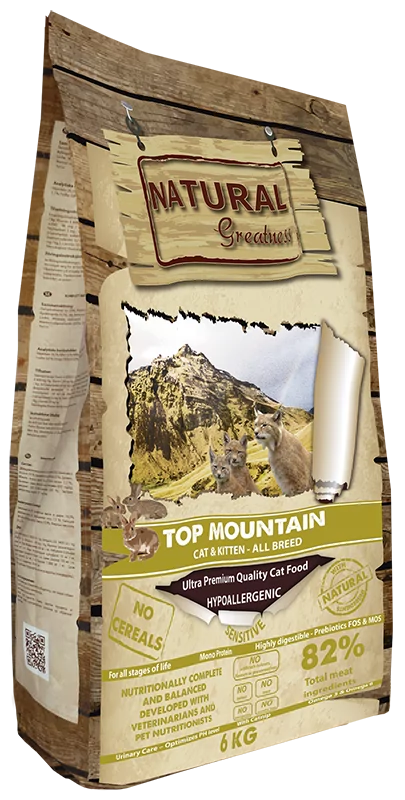 Natural greatness de conejo para gato (Top mountain)